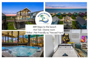 4BR w Hot Tub Gameroom OceanView by Bolivar Vacations